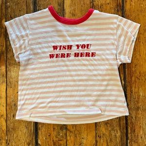 Wish You Were Here Crop Top💕